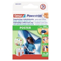 Tesa Powerstrips POSTER Klebestreifen für max. 200,0 g 1,5