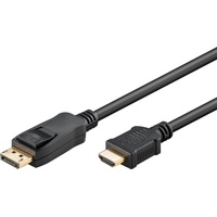 Goobay DisplayPort/HDMI Kabel 3,0 m schwarz