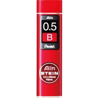 Pentel Ain Stein C275 Feinminen-Bleistiftminen schwarz B 0,5 mm,