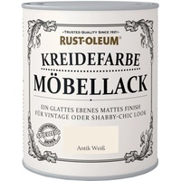 RUST-OLEUM Kreidefarbe Möbellack Antikweiß Matt 750 ml