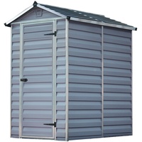 Palram Geräteschuppen SKYLIGHT Shed Dark Grau Bundle Gerätehäuser, 177,5x122,5x203,5