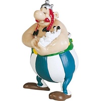 Plastoy PLA60502 - Asterix: Obelix mit Idefix, Figur, Sammlerfigur,