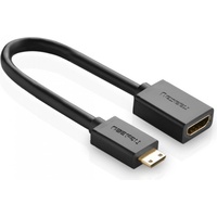 UGREEN 20137 Mini-HDMI HDMI Männlich Weiblich schwarz