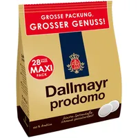 Dallmayr prodomo Kaffeepads Arabicabohnen 28 Pads