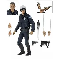 NECA Terminator 2 51914 Ultimate T-1000 Motorrad Cop Figur,