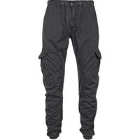 URBAN CLASSICS Cargo Jogging Pants Cargohose - Black -