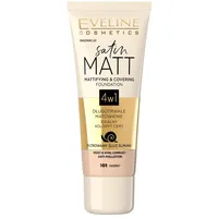 Eveline Cosmetics Satin Matt mattierendes Make-up mit Schneckenextrakt Farbton