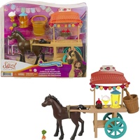 Mattel Spirit Untamed - Miradero Festival Imbisswagen mit Pony