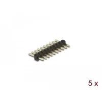 DeLock Stiftleiste 10 Pin, Rastermaß 1,27 mm, 1-reihig, gerade,