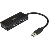 Startech StarTech.com USB 3.0 Hub 4 Port - mit