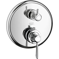 Hansgrohe Axor Montreux Thermostat Unterputz mit Absperrventil brushed nickel