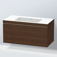 Duravit Vero Air Waschtisch mit L-Cube Waschtischunterschrank mit 1