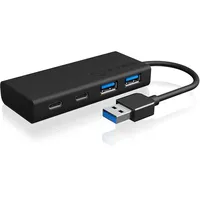 RaidSonic Icy Box IB-HUB1426-U3 USB-Hub, 2x USB-C 3.0, 2x