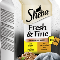 Sheba Huhn & Truthahn 6 x 50 g