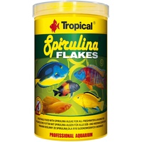 Tropical Spirulina Flakes Pflanzliches Flockenfutter mit Spirulina, 1er Pack