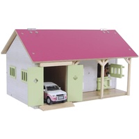 Kids Globe Farm Pferdestall 34x22cm 1:32 Garage 2 Boxen