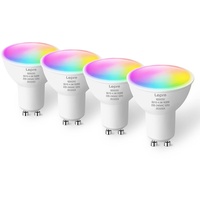 Lepro GU10 Smart Lampe RGBW, Wlan Alexa Glühbirnen, Wifi