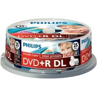 Philips DVD+R 8,5GB DL 8X IW SP (25 x),