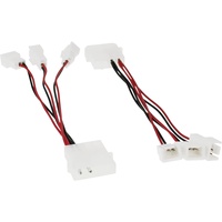 InLine Lüfter Adapterkabel 1x12V -->3x5V