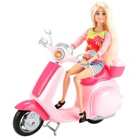 Toi-Toys Teenager Puppe auf Roller 28 cm