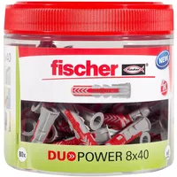 Fischer DuoPower 8x40 Dose, 80er-Pack (535982)