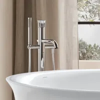 Duravit White Tulip Einhebel-Wannenmischer bodenstehend,