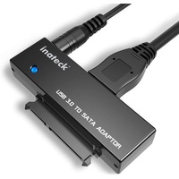 Inateck USB 3.0 zu SATA Konverter Adapter für 2.5/3.5