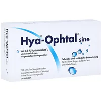 Dr. Winzer Pharma GmbH Hya-Ophtal sine Augentropfen