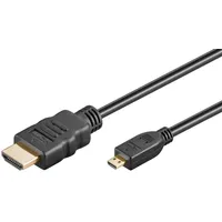 Wentronic Goobay High Speed mit Ethernet HDMI Kabel Typ-A/Typ-D