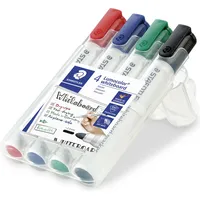 Staedtler Lumocolor Whiteboard-Marker farbsortiert 2,0 mm, 4 St.