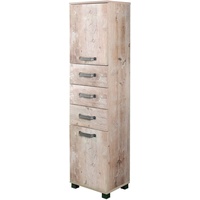 Schildmeyer Milan Hochschrank 134738, Finduseiche Dekor, 32 x 40.3