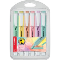 Stabilo swing cool Pastel Textmarker farbsortiert, 6 St.