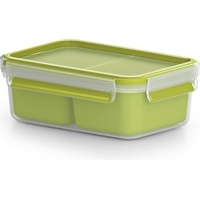 Emsa Lunchbox CLIP & GO transparent/grün 1,0 l,