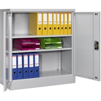 Gürkan Stahlschrank 109941 lichtgrau 92,0 x 42,0 x 100,0