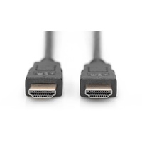 Digitus High Speed mit Ethernet HDMI Kabel, schwarz, 5m