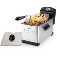 Domo Fritteuse Edelstahl 3 l - 2000 W