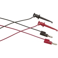 Fluke TL940 Messleitungs-Set Abgreifklemmen Bananenstecker 4 mm 0.90m Rot,