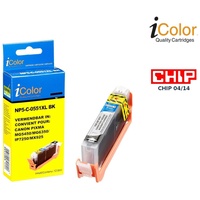 IColor kompatibel zu Canon CLI-521BK photo schwarz