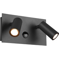 Trio Leuchten LED Außen Wandleuchte Tunga 222969242, Metall Anthrazit,