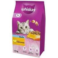 Whiskas ‎Whiskas 5900951259180 Katzen-Trockenfutter 1,4 kg Adult Huhn