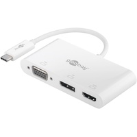 Goobay Multiport-Adapter HDMI, DisplayPort, VGA, USB-C 3.0 [Stecker] (52412)