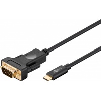 Goobay 79293 USB-C VGA Adapterkabel, 1080p60Hz, 1, 80 m