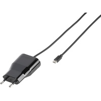 Vivanco Micro-USB Ladegerät 1.2A schwarz (38344)