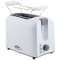 Elta Classicline Toaster Weiß 7 Bräunungsstufen auftauen aufwärmen Cool