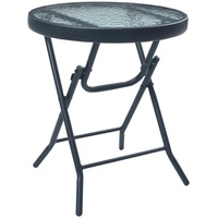 VidaXL 3-tlg. Bistro-Set Taupe Stahl