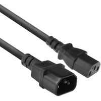 Act 230V connection cable C13 - C14 Schwarz 1.8