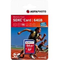 AgfaPhoto SDXC High Speed 64GB Class 10