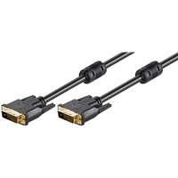 Goobay 1,8m DVI-D FullHD Kabel Dual Link, Schwarz