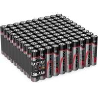 Ansmann Batterien AAA 100 Stück - Alkaline Micro Batterie