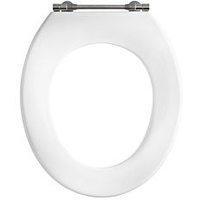 Pressalit WC-Sitz 53011-BY3999 weiß polygiene, ohne Deckel, Standard, Spezialscharnier